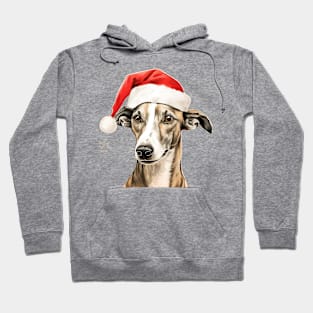 Whippet Christmas Hoodie